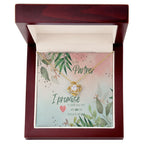 Collier de nœuds d’amour pour eux (variantes en or jaune et blanc)